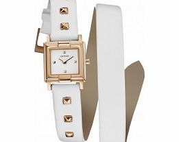 Guess N ROLL White Watch
