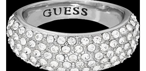 Guess Pave Tapered Ring - Ring Size 54 UBR51431-54