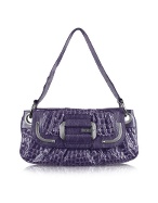 Guess Peace - Croco Stamped Eco-Leather Shoulder Bag