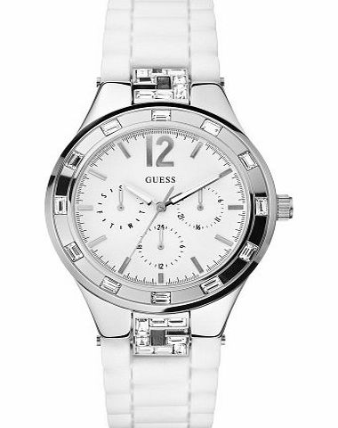 Guess W10615L1 Ladies SPARKLER White Watch