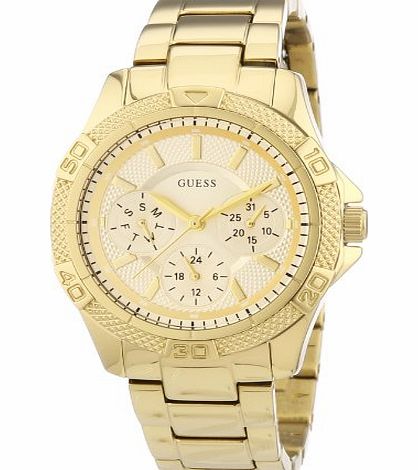 Guess Womens Quartz Watch Ladies Sport W0235L5 with Metal Strap