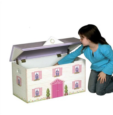Guide Craft Dolls House Toy Box