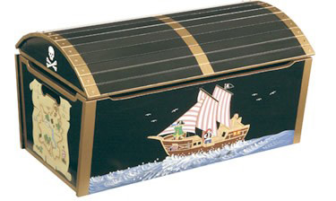 PIRATE TOY BOX