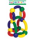 Guidecraft Jumbo Curves 50 pieces-Magneatos