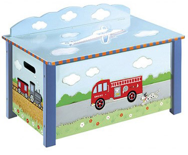 Guidecraft Transportation Toy Box