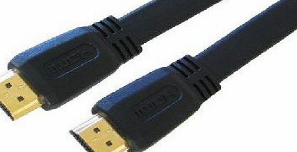 - Flat 3m 3 Metre HDMI to HDMI 1.4 Version High Speed With Ethernet Gold Connectors Cable for All Brands including Sony, Panasonic, Samsung, JVC, LG, Sharp, Plasma, LED, LCD, TV, HD,