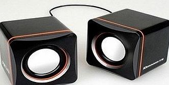 - Multimedia Usb Portable Speaker Speakers Desktop PC Computer Laptop for dell, compaq, hp, sony vaio, asus, acer, samsung, universal Computers