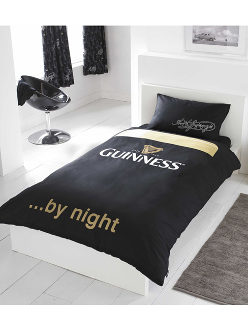Guinness Single Duvet Cover and Pillowcase Bedding