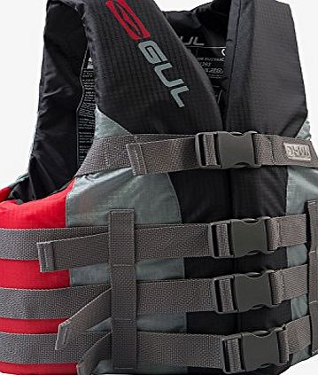 Gul Impact Vest - Black/Red, Large