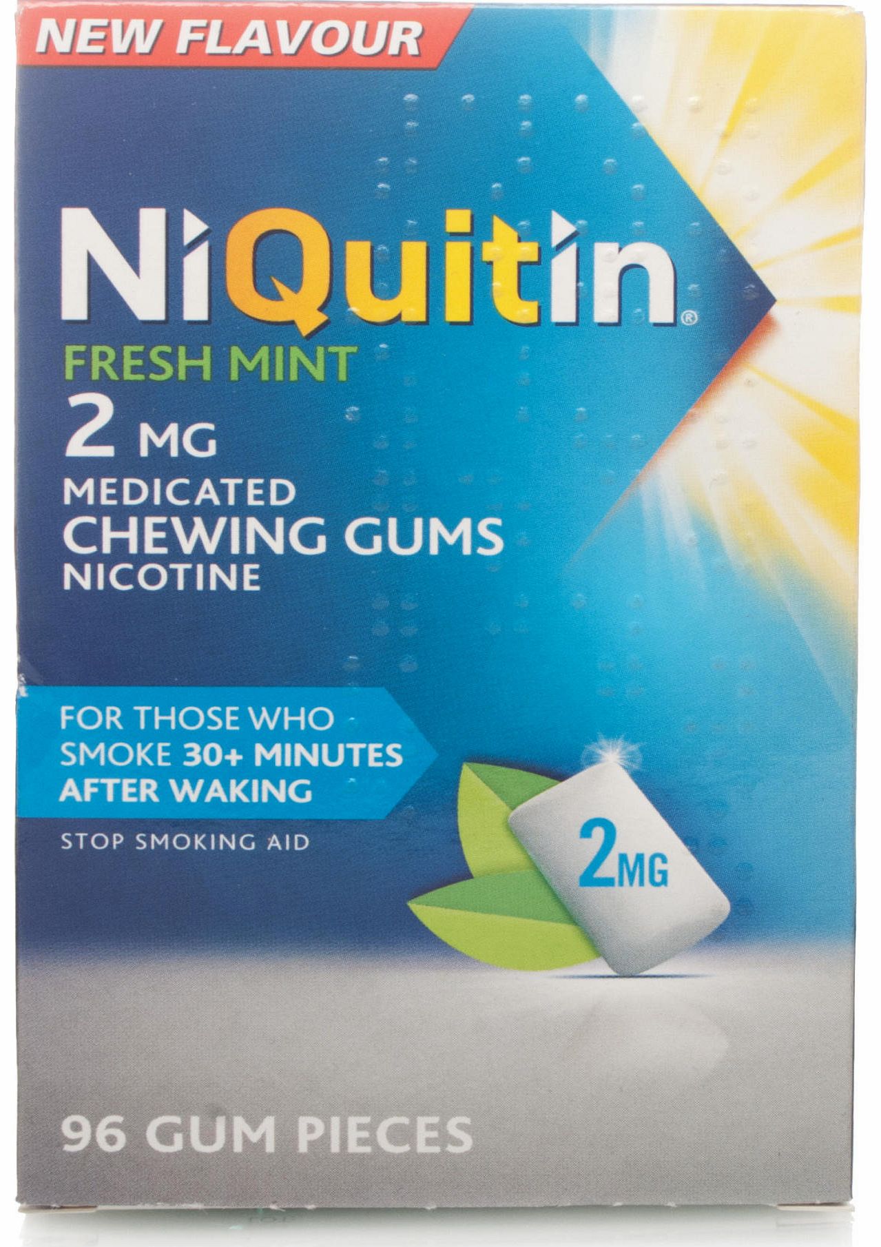 Gum NiQuitin Gum 2mg - Fresh Mint