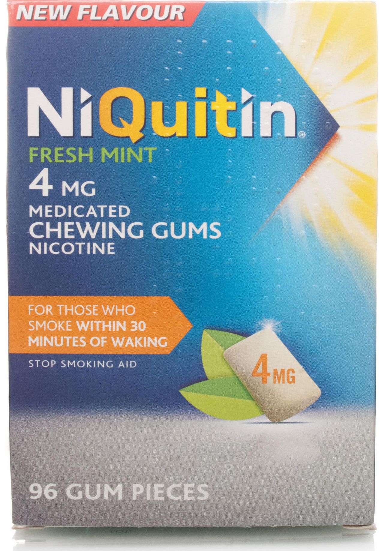 Gum NiQuitin Gum 4mg - Fresh Mint