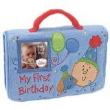 Baby Gund My First Birthday Boy Soft Photo Album