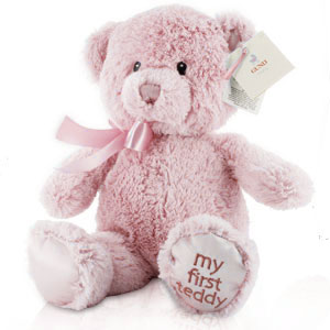 Gund Girls Pink My First Teddy Bear