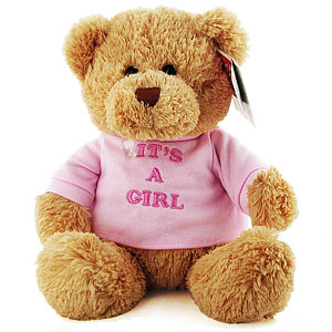 Its a Girl Teddy Bear