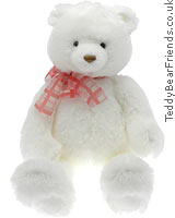 Gund White Valentine Bear