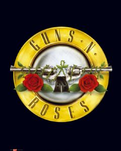 Guns N Roses Logo Mini Poster