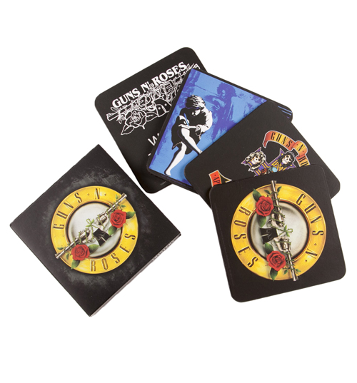 Guns N Roses Set Of 4 Coasters