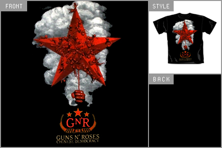 Guns N Roses (Star With Smoke) T-Shirt
