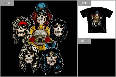 Guns N Roses (Vintage Heads) T-shirt