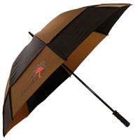 Gustbuster Ladies Gold Golf Umbrella