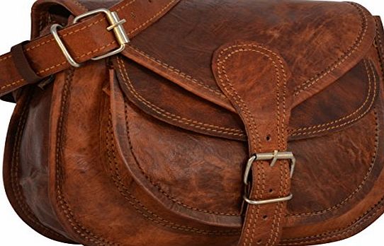 Gusti Leather Genuine Handbag Cross Body Shoulder Bag Everyday Satchel City Party Weekend Festival Bag Vintage Brown M23