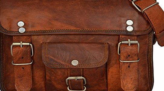 Gusti Leder nature Gusti Leather Genuine Satchel Handbag Purse Shoulder Cross-Body Bag Messenger Party Festival Everyday Vintage Buckle Leisure Bag Unisex Brown H3