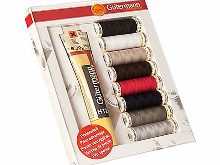 Gutermann Polyester Threads and Textile Glue,