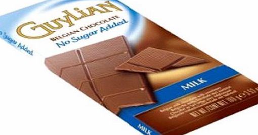 GuyLian  No Added Sugar Milk Belgian Chocolate 100g