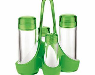 Mirage Cruet Set Green 18 5 x 14 x h24cm
