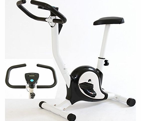  Exercise Bike in Black & White for Fitness Cardio Workout