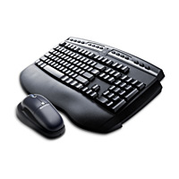 Gyration GP3200 Ultra Pro suite RF Full size in air cordless optical mouse & keyboard 30m range