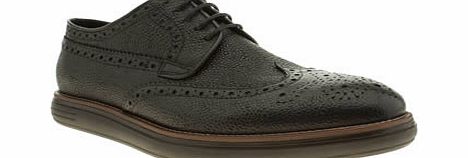 h by hudson Black Higgs Grain Shoes