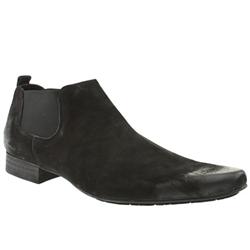 H By Hudson Male H By Hudson Grohl Suede Upper Casual Boots in Black