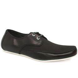 Male Presedent 2Eye Leather Upper in Black
