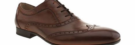 h by hudson Tan Rene Oxford Brogue Shoes