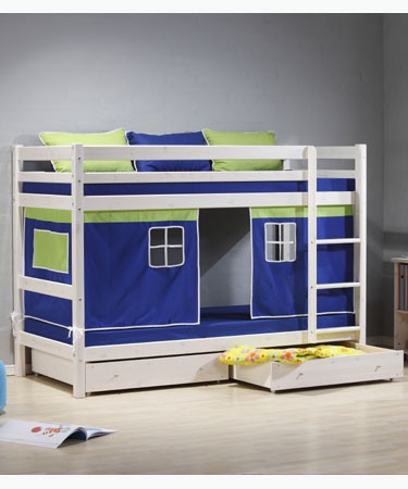 H.I.T. WHITE BUNK BED
