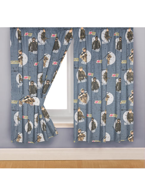 H.M. Armed Forces 72 Drop Curtains