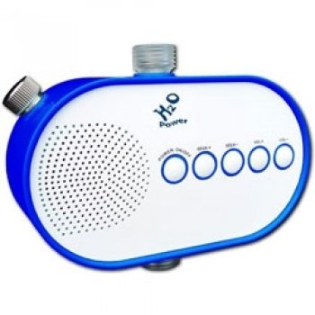 H2O Audio H2O H2O-100 Power Water Pressure Powered Shower Radio
