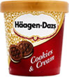 Haagen Dazs Cookies and Cream Ice Cream (500ml)