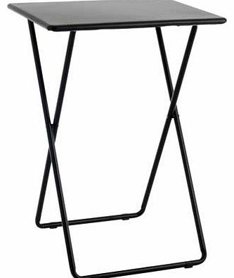 Habitat Airo Metal Folding Table - Black