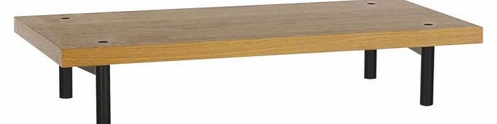 Habitat Bocksey Small Plinth - Oak