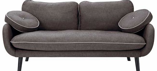 Habitat Cori Fabric 2 Seat Sofa - Grey