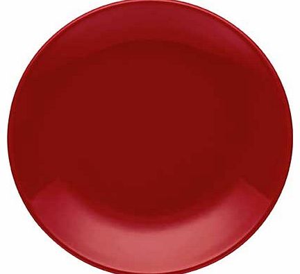 Habitat Couleur Set of 4 Red Side Plates