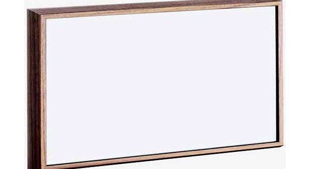 Habitat Diagonal 24 x 30 Wall Frame - Walnut