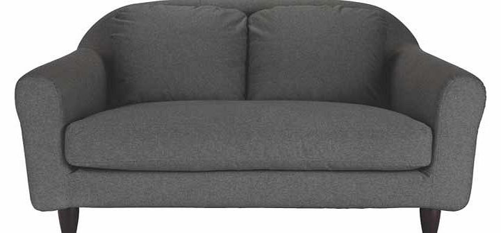 Habitat Emlyn Charcoal 2 Seat Sofa