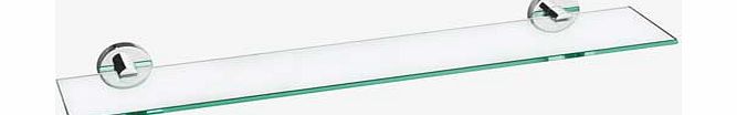 Habitat Everson Glass Shelf - Clear