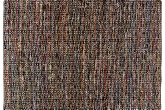Habitat Harrow Multicoloured Flat Weave Rug -