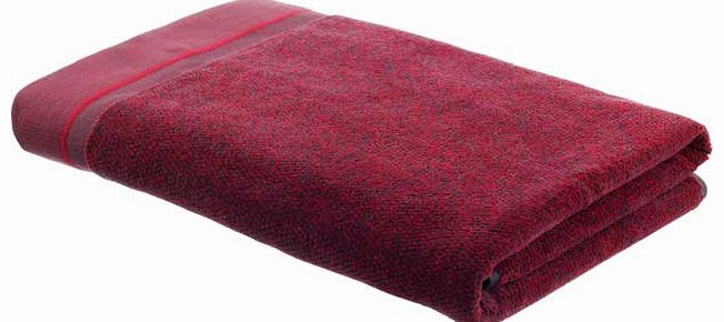 Habitat Hugh Hand Towel - Raspberry Pink