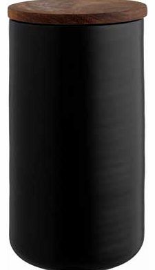 Habitat Kahala Large Black Storage Jar