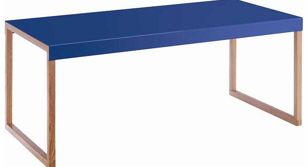Habitat Kilo Metal Coffee Table - Azure Blue
